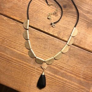 Black and Gold Necklace